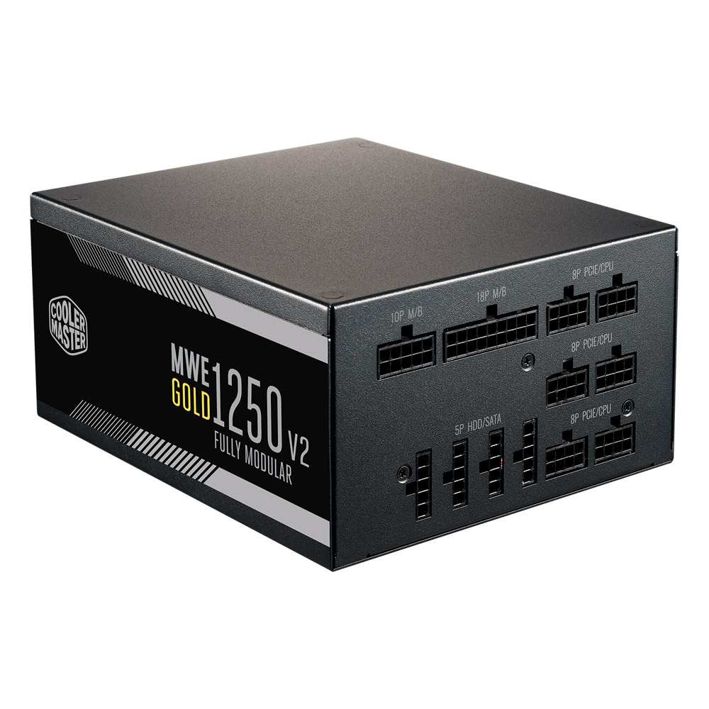 Fuente 1250w 80+ Gold Mwe V2 Fm Cooler Master