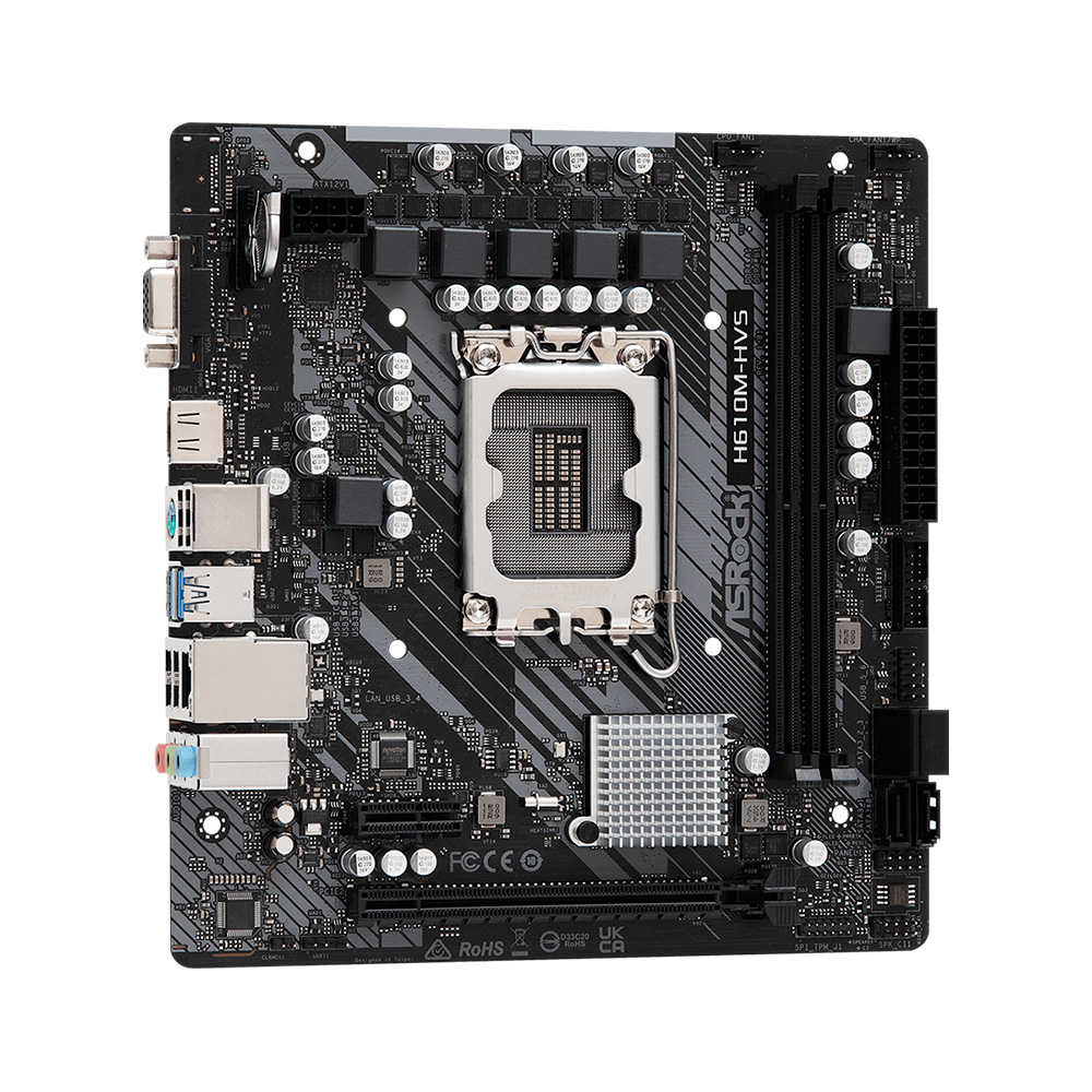 Mother H610m-hvs Asrock 12gen