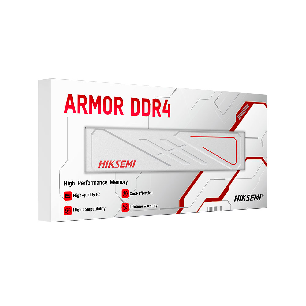 Memoria 16gb 3200mhz Ddr4 Armor White Hiksemi