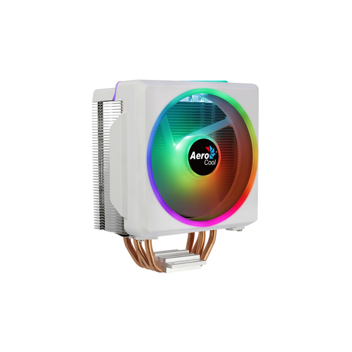 Cooler CPU de Aire Aerocool Cylon 4F ARGB White Version | LGA 2066 / 1700 / AM5 / AM4