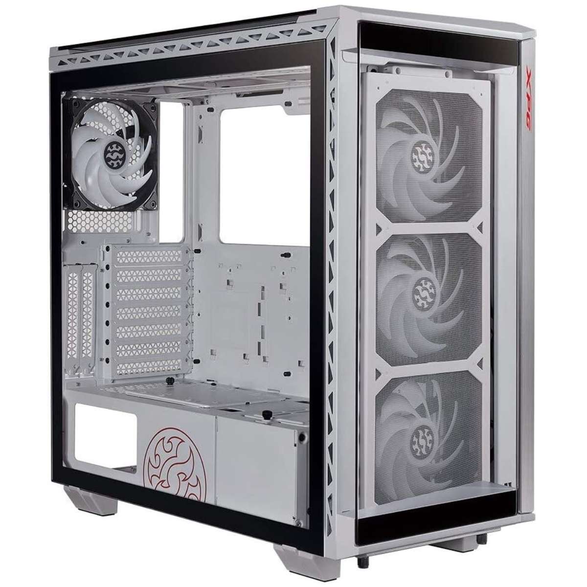 Gabinete ADATA XPG Battle Cruiser + 4 Fans ARGB MID Tower White Edition