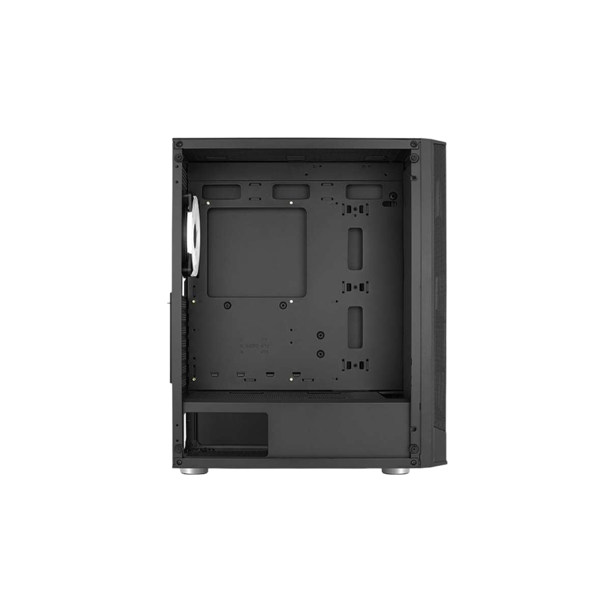 Gabinete Aerocool Prism G BK V3 Vidrio Templado + 4x Fans ARGB