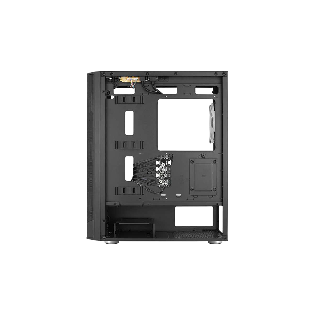 Gabinete Aerocool Prism G BK V3 Vidrio Templado + 4x Fans ARGB