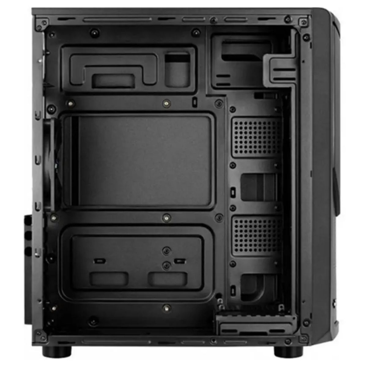 Gabinete Aerocool Tomahawk A BK V3 Mid Tower + 2 Fans ARGB