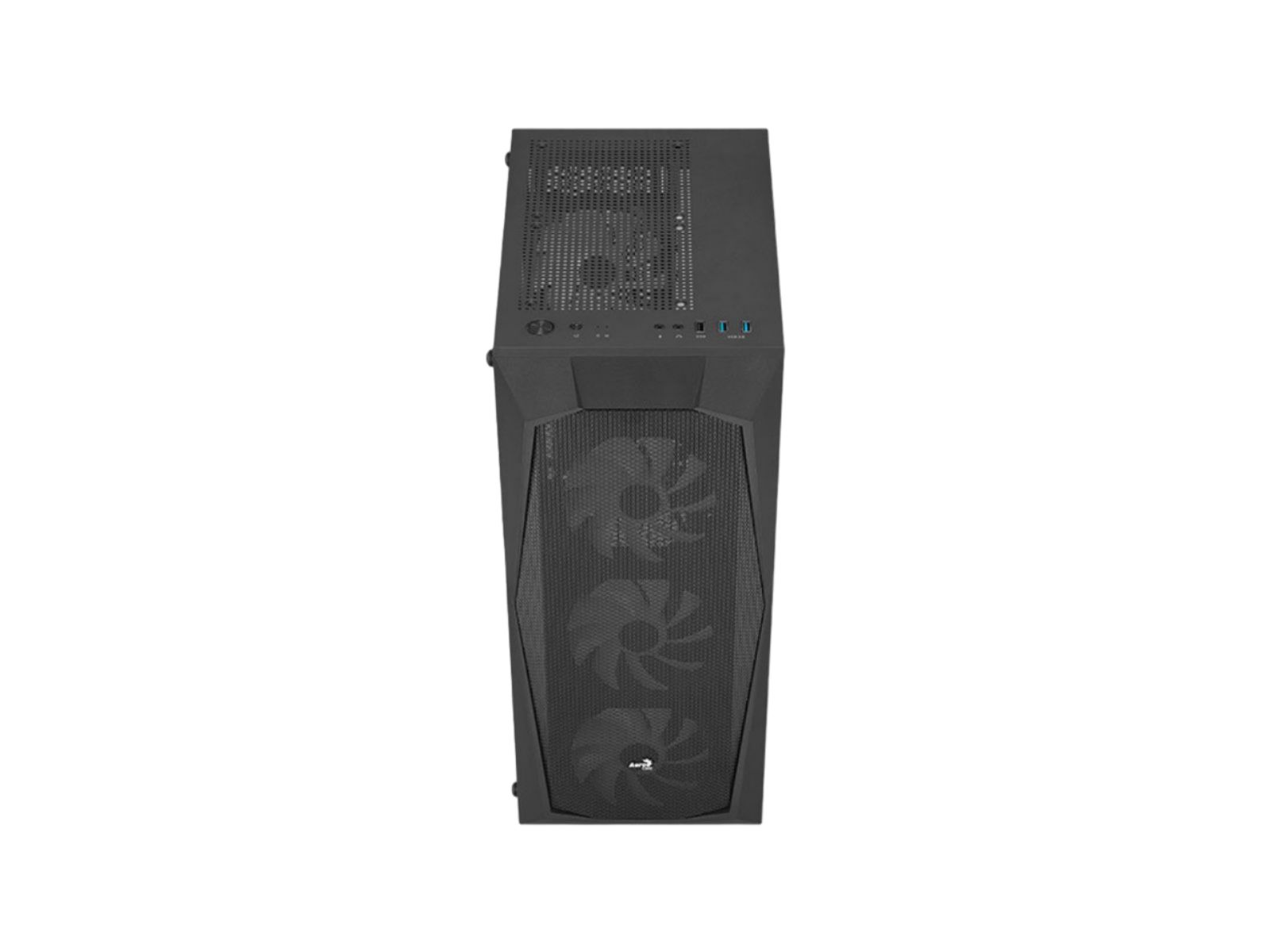 Gabinete Aerocool Falcon G BK V2 Mid Tower + 4 Fans ARGB