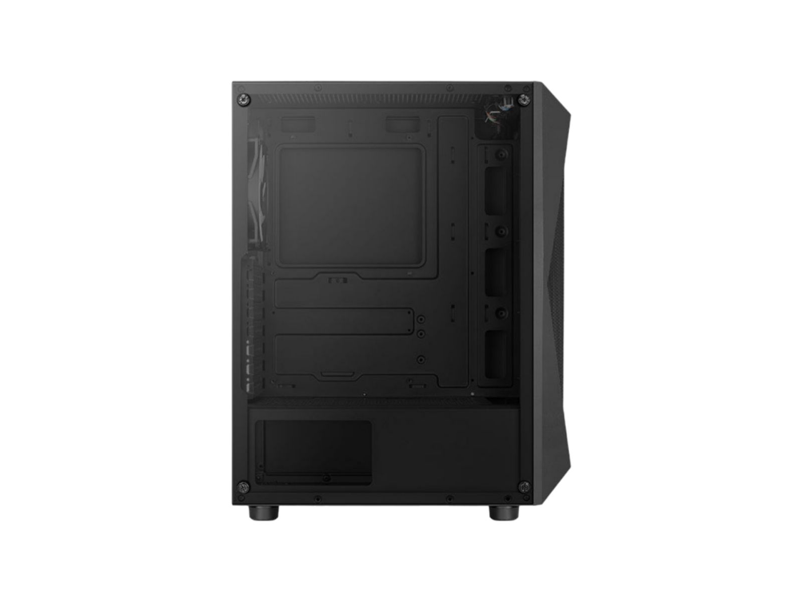 Gabinete Aerocool Falcon G BK V2 Mid Tower + 4 Fans ARGB