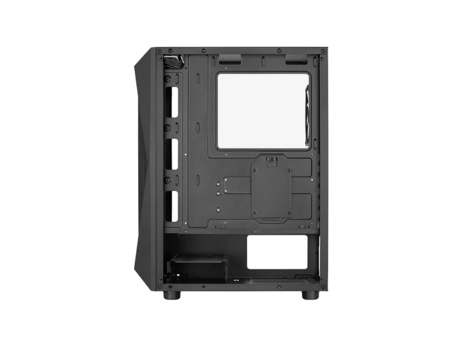 Gabinete Aerocool Falcon G BK V2 Mid Tower + 4 Fans ARGB