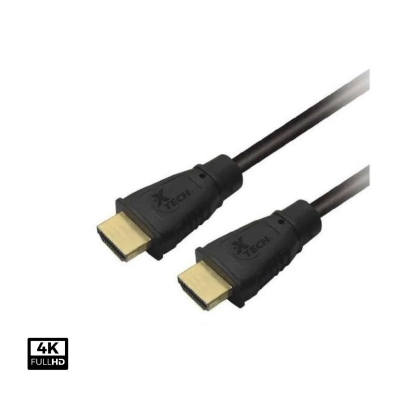 Cable HDMI XTECH de 4.5 Metros - Macho a Macho Punta Dorada
