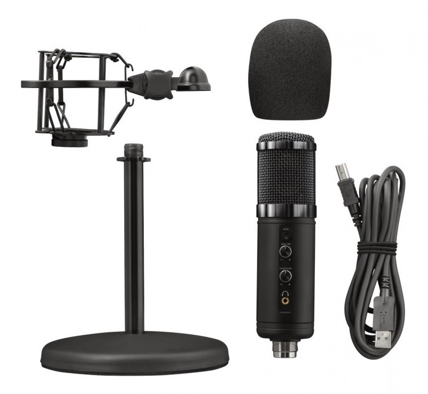 MICROFONO TRUST EXXO STREAMING GXT 256