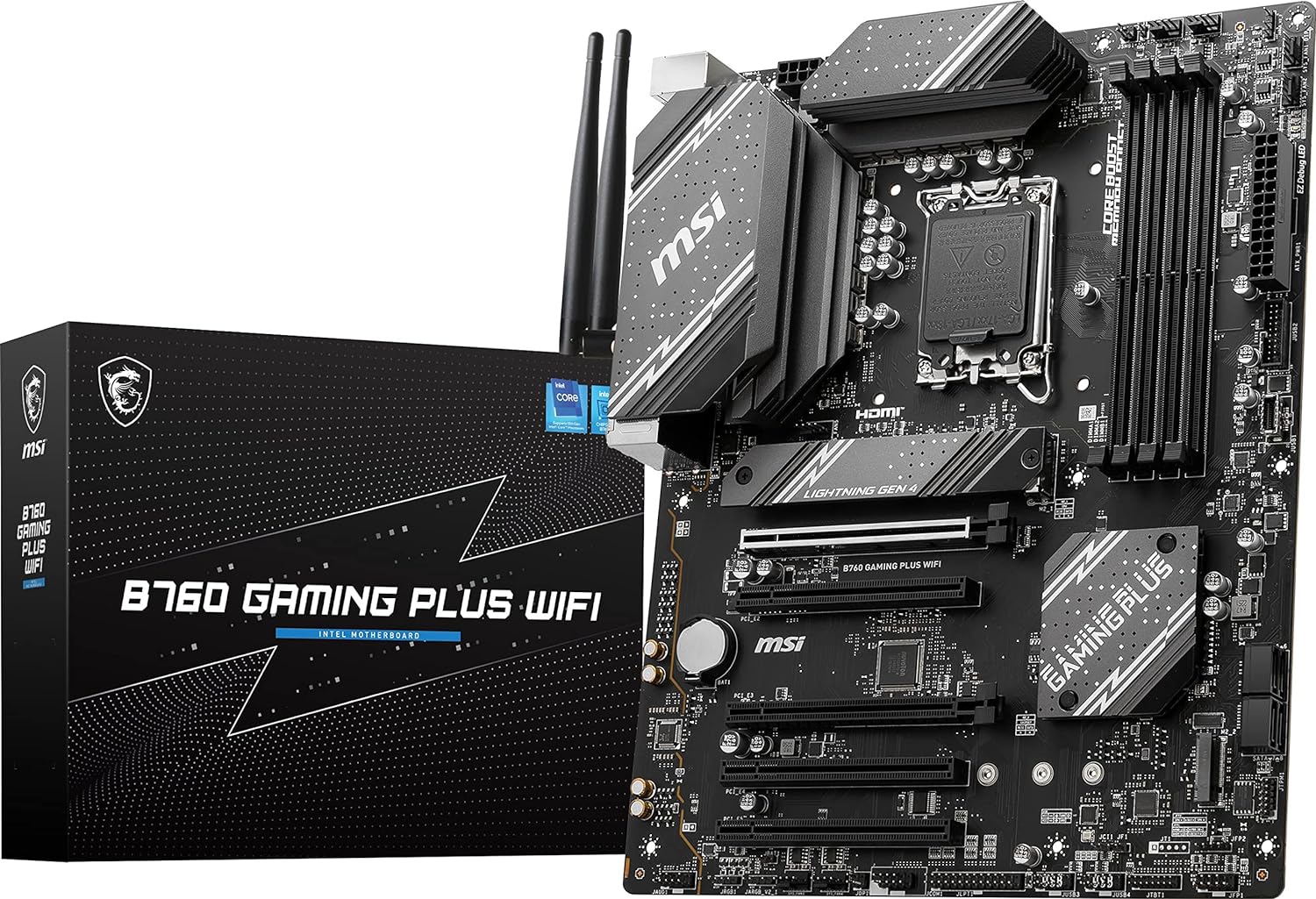 MOTHER MSI B760 GAMING PLUS WIFI DDR5 1700
