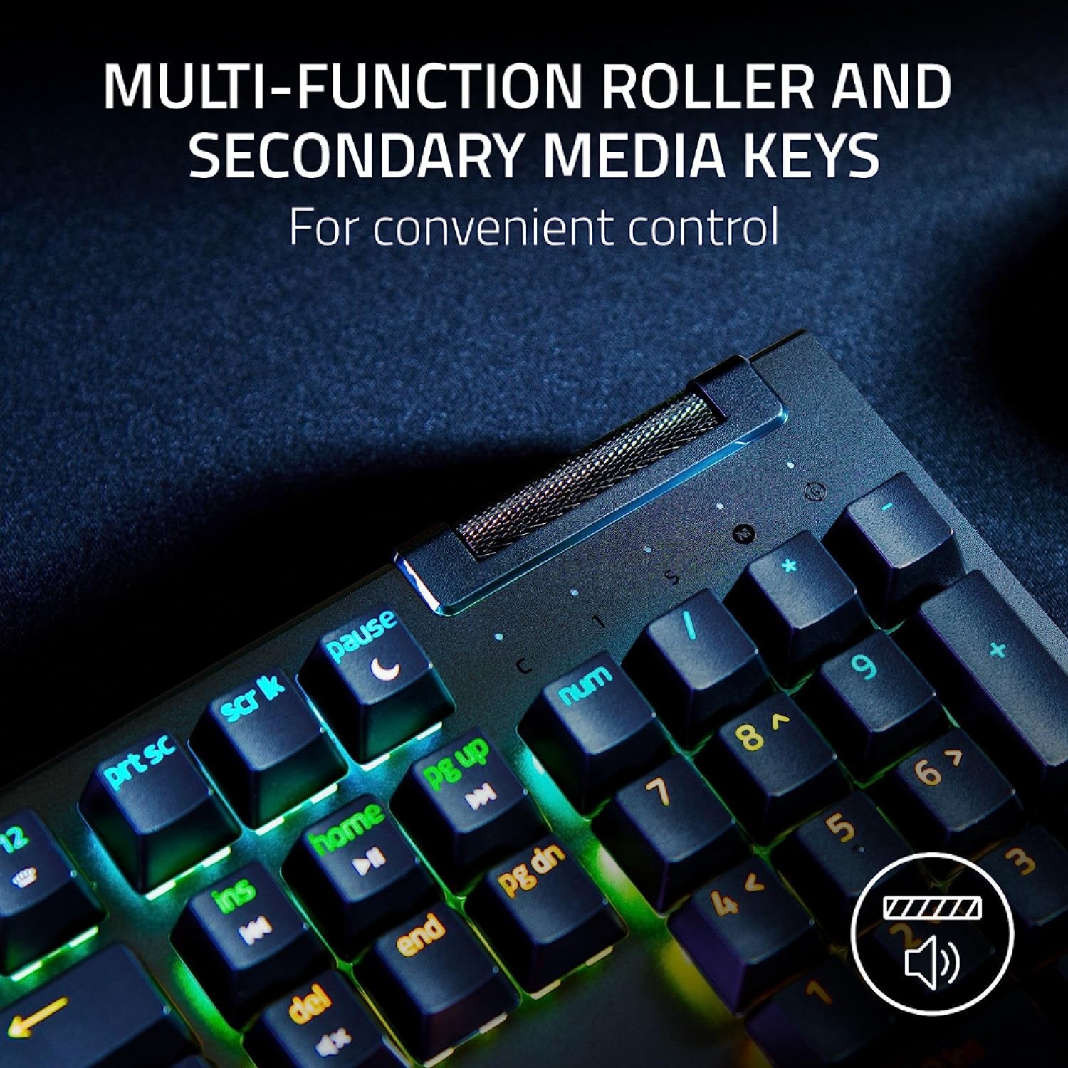 TECLADO GAMER RAZER BLACKWIDOW V4 X YELLOW-SW ESP
