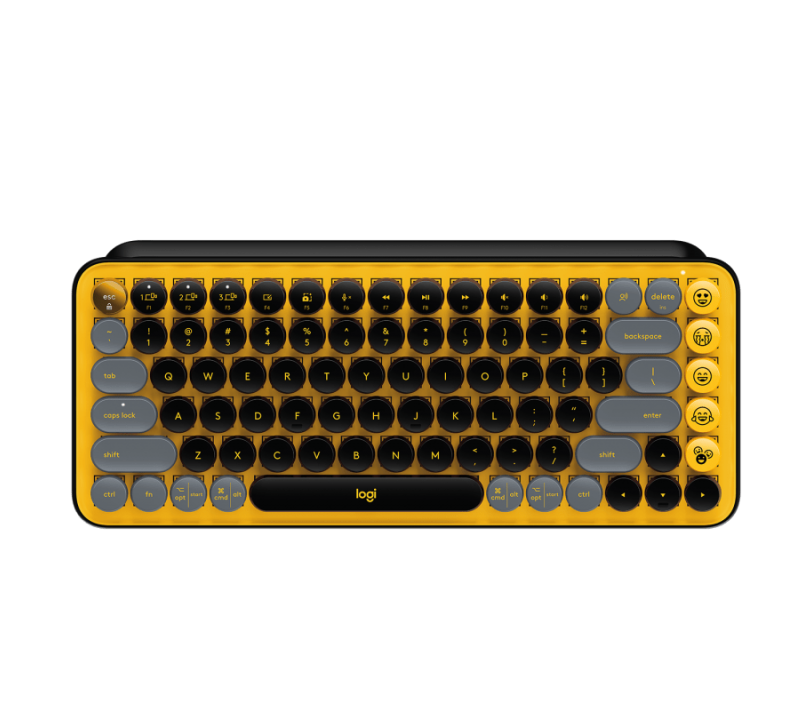 TECLADO LOGITECH POP KEYS MECANICO YELLOW