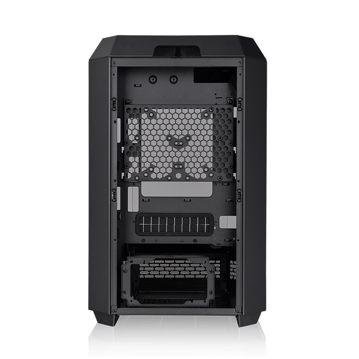 Gabinete Gamer Thermaltake The Tower 300 Mid-Tower TG x3 Fan x2 Black