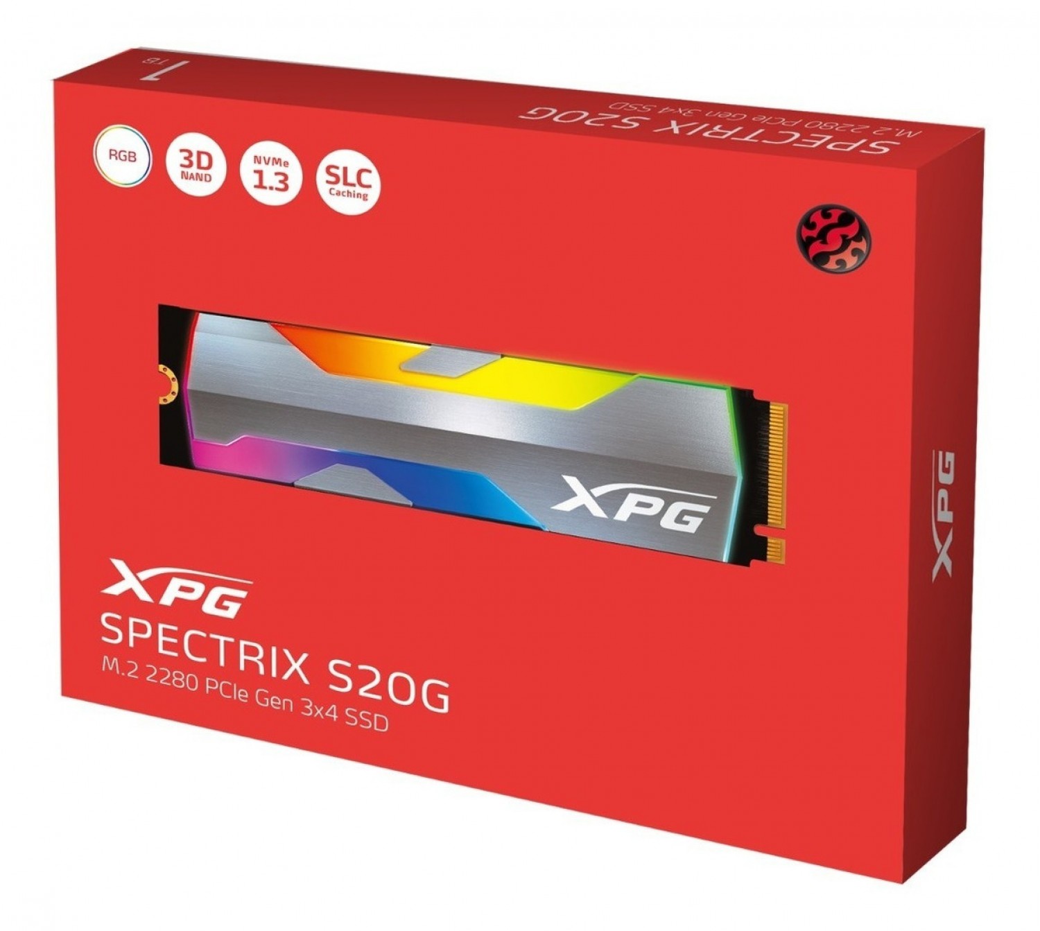 DISCO SSD ADATA 500GB SPECTRIX S20G M.2