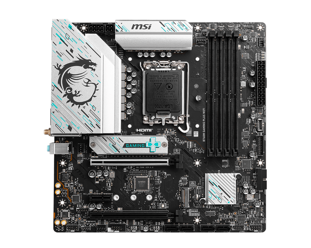 MOTHER MSI B760M GAMING PLUS WIFI DDR5 1700 (12VA/13VA/14VA GEN)