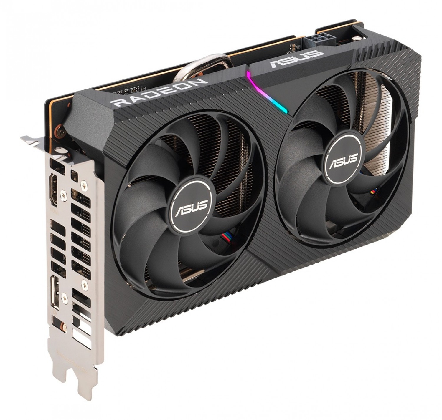 PLACA DE VIDEO ASUS DUAL RX 6500 XT O 4GB