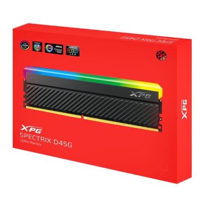 MEMORIA ADATA DIMM XPG SPECTRIX 8GB(4X2)DDR4 3600 D45G