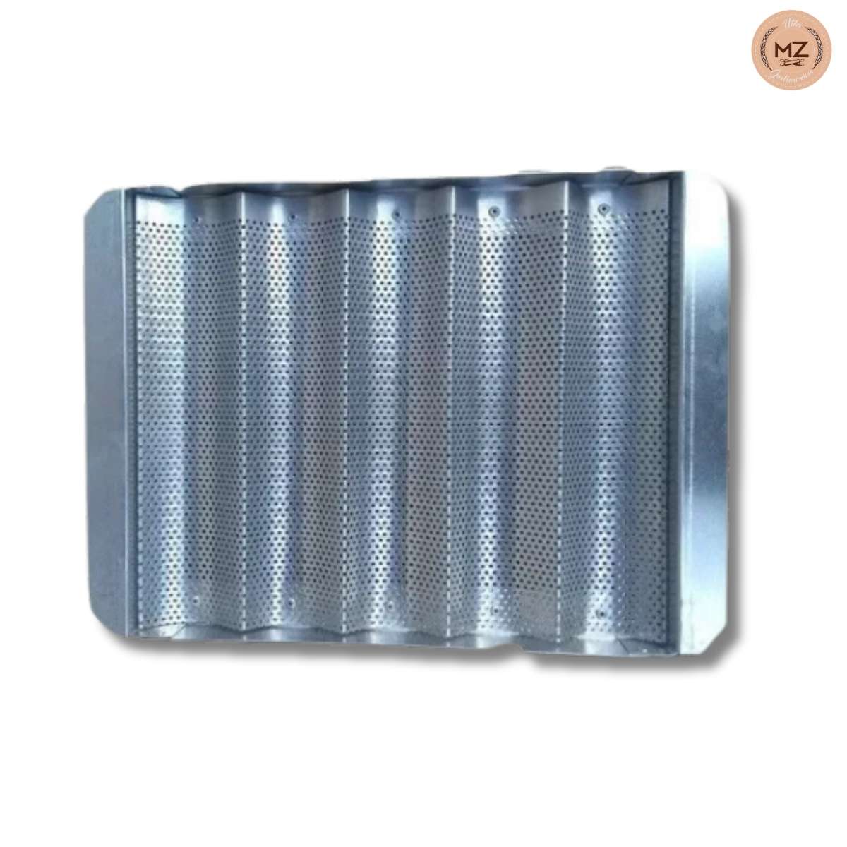 Bandeja de BAGUETTE 44*32 Cm. 5 ONDAS c/marco chapa aluminizada