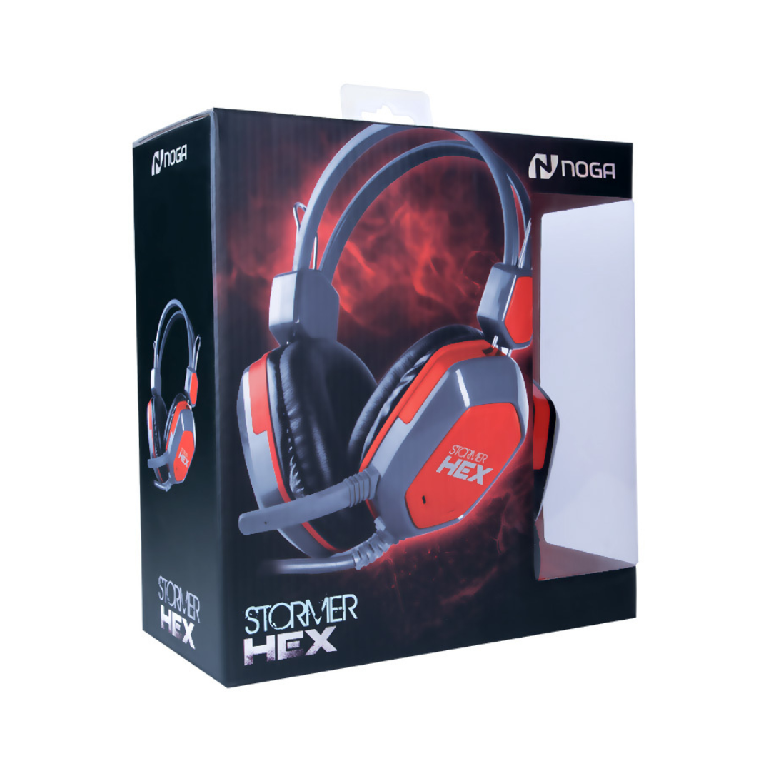 Auriculares Gamer Noganet Stormer Hex Con Microfono