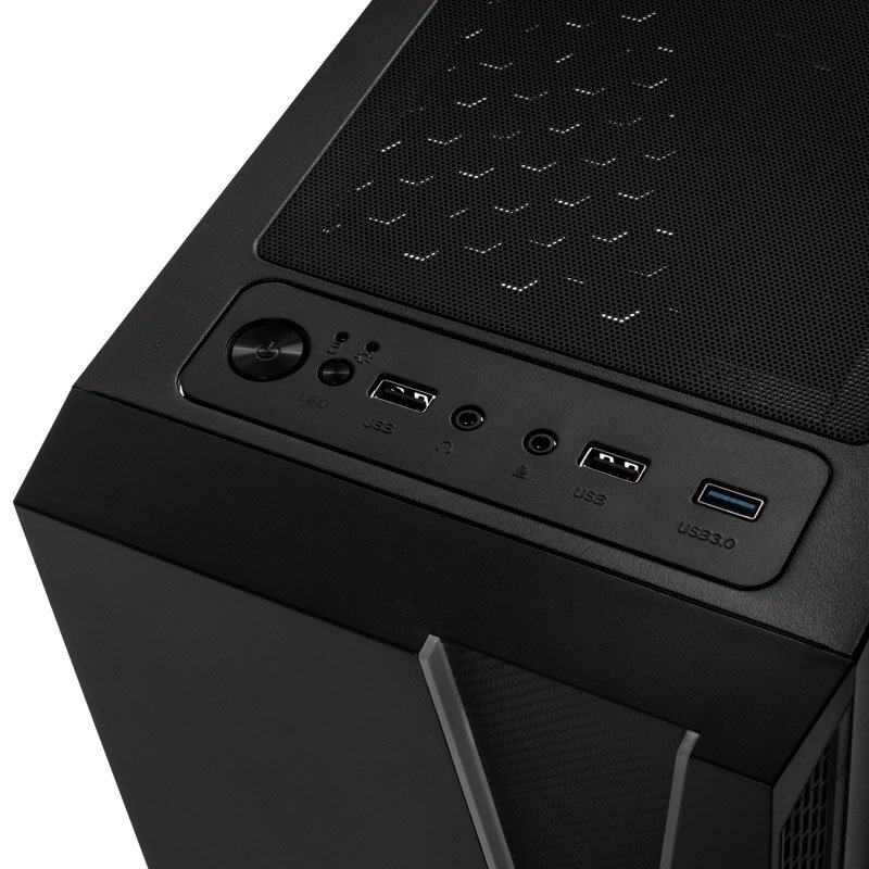 Gabinete Kolink Inspire K20 Vidrio Templado 1x120mm Argb