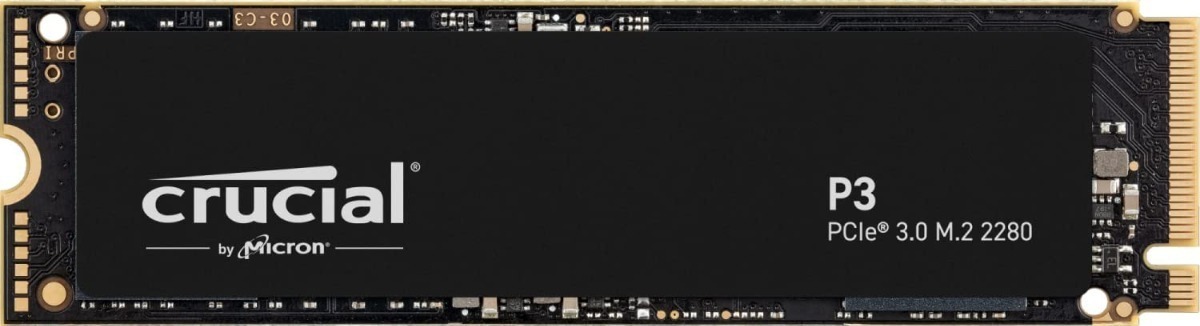 Disco Solido Crucial 500gb P3 M.2 2280 Nvme 3500mb-s