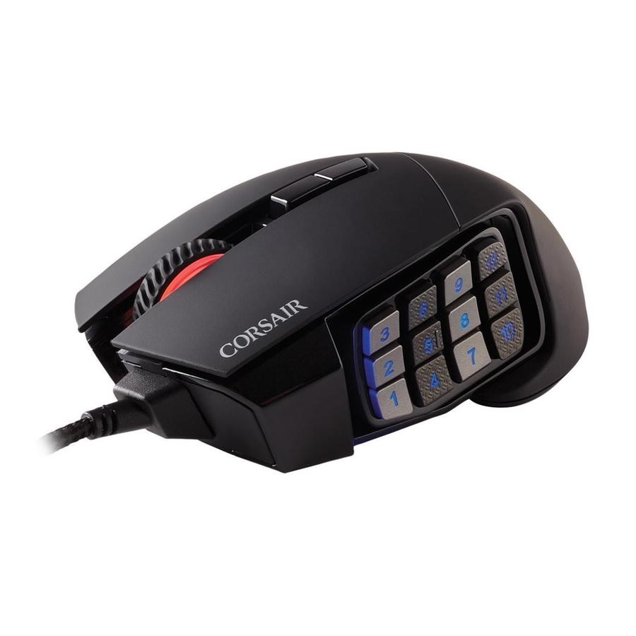 Mouse Corsair Scimitar Rgb Elite Optical Moba-mmo