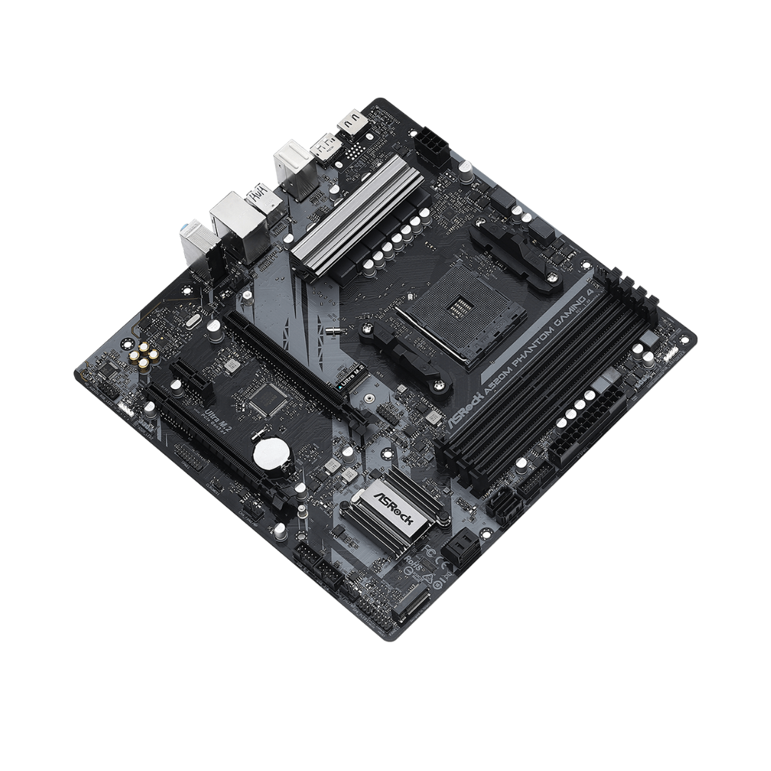 Mother Asrock A520m Phantom Gaming 4 Am4 Ddr4