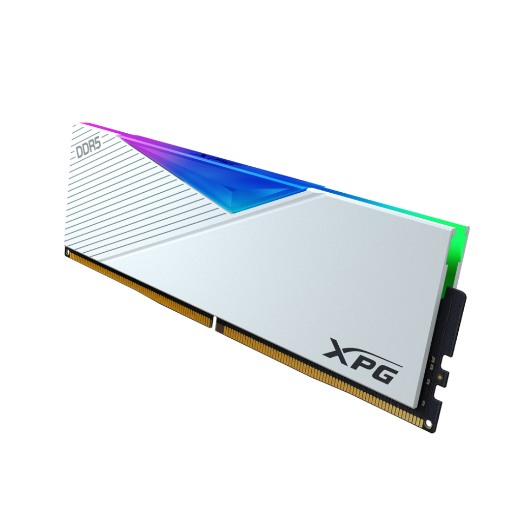 Memoria Xpg Ddr5 16gb (1x16gb) Lancer White  Rgb 5200mhz