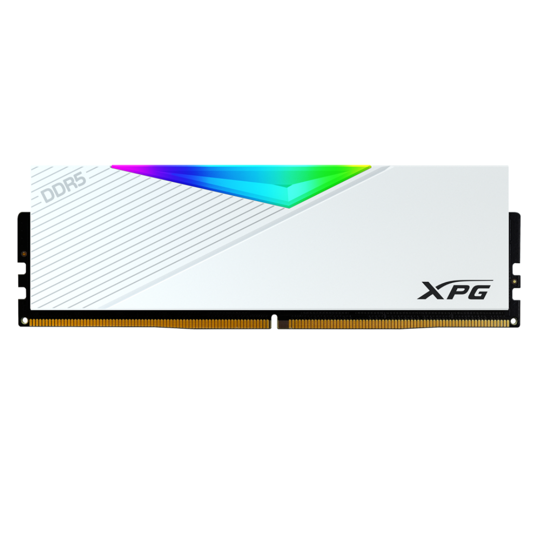 Memoria Xpg Ddr5 16gb (1x16gb) Lancer White  Rgb 6000mhz