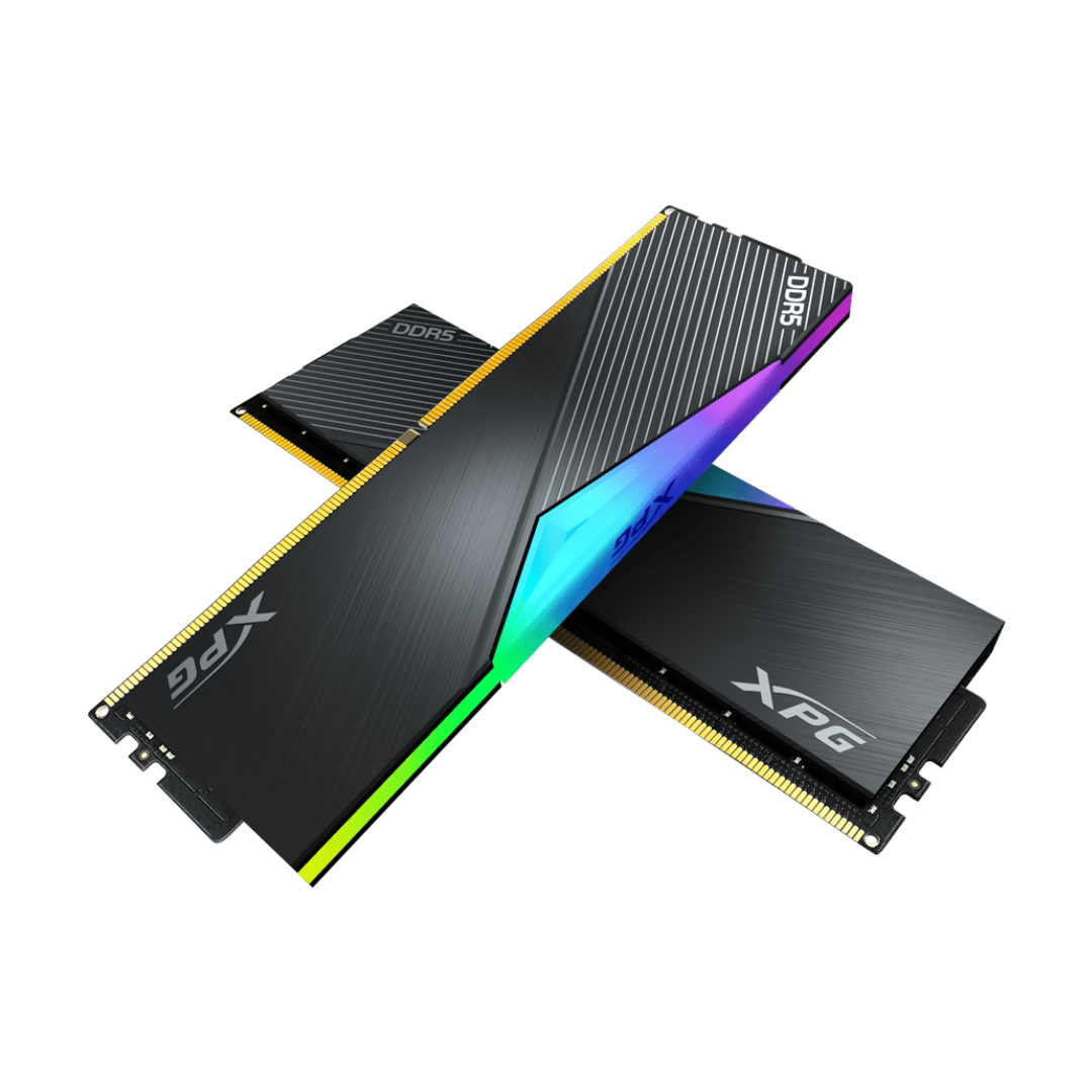Memoria Xpg Ddr5 16gb (1x16gb) Lancer Black Rgb 6000mhz
