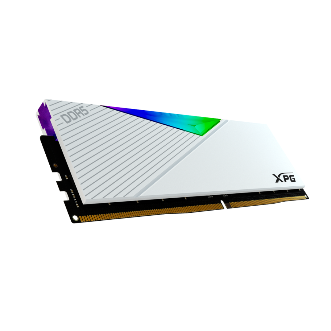 Memoria Xpg Ddr5 16gb (1x16gb) Lancer White  Rgb 5600mhz