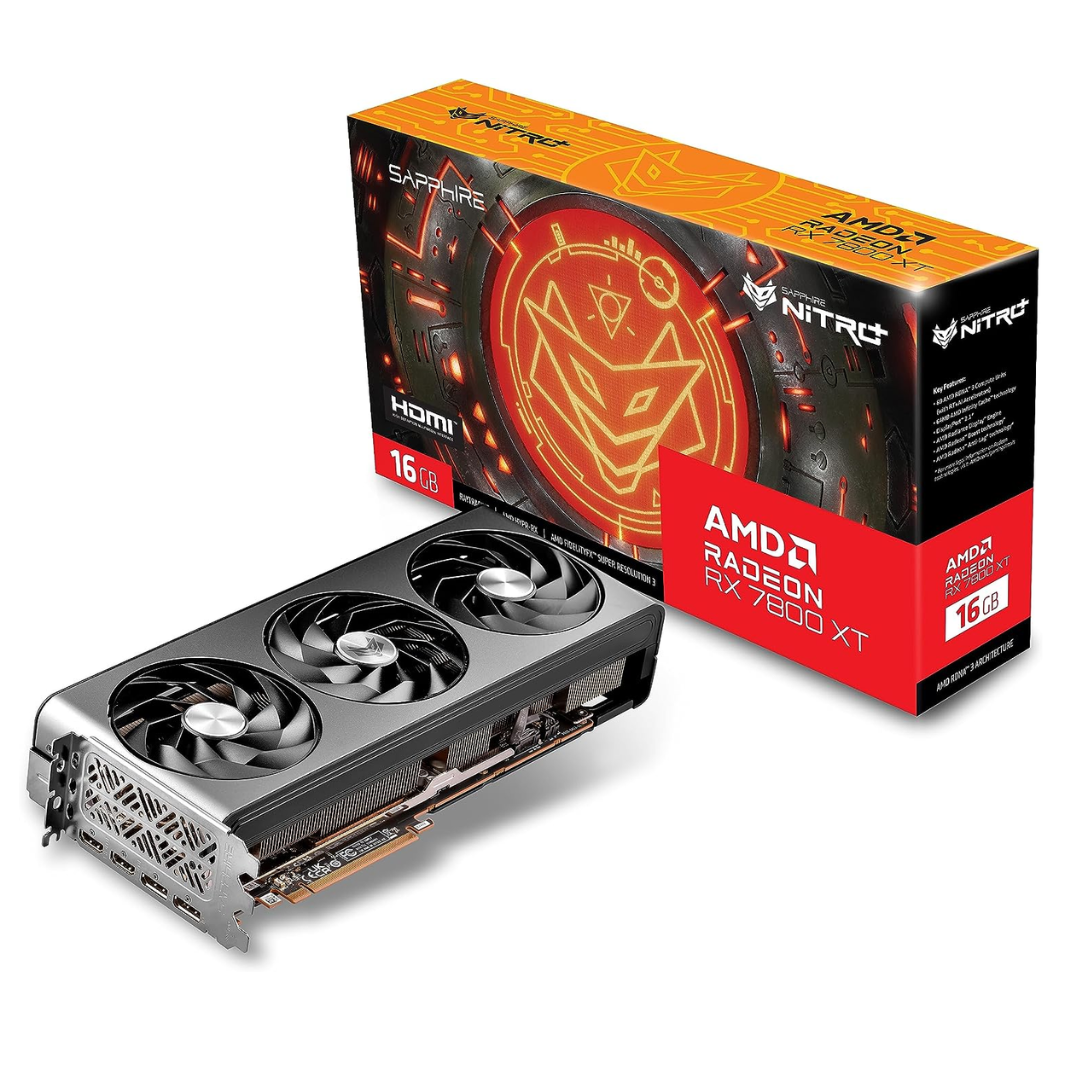 Placa De Video Amd Radeon Rx 7800 Xt Sapphire Nitro+ 16gb