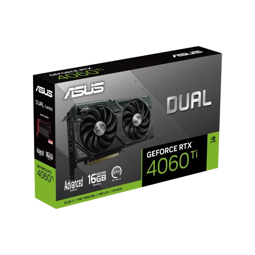 Placa De Video Asus Dual Rtx 4060ti 16gb