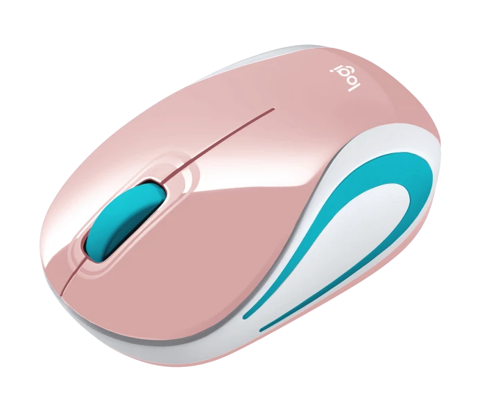 Mouse Logitech M187 Inalambrico Pink