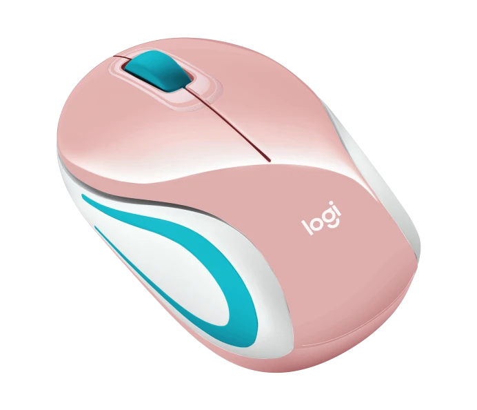 Mouse Logitech M187 Inalambrico Pink