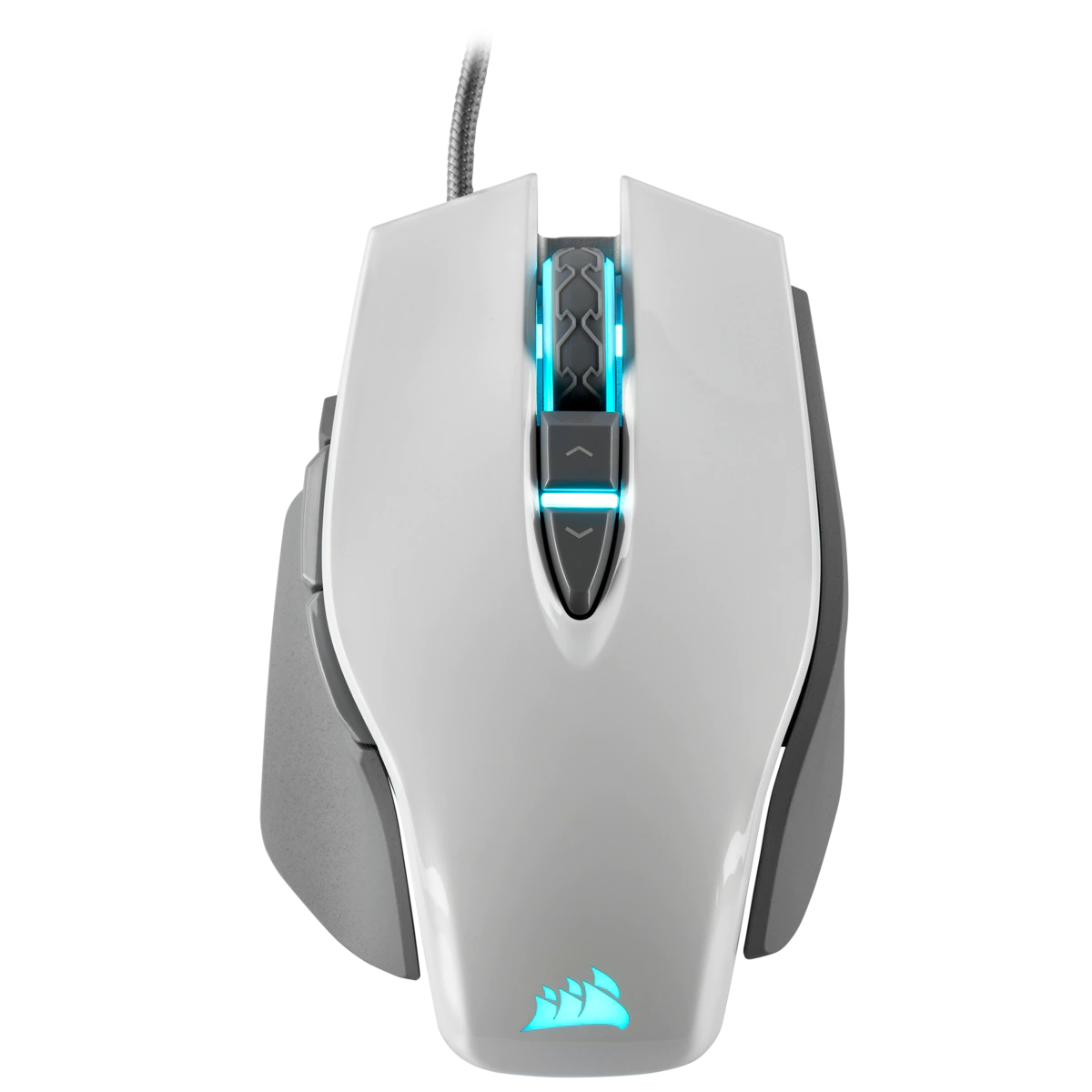 Mouse Gaming Corsair Fps M65 Rgb Elite Ajustable Blanco