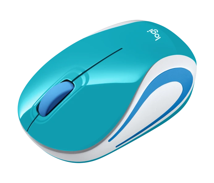 Mouse Logitech M187 Inalambrico Verde Azulado