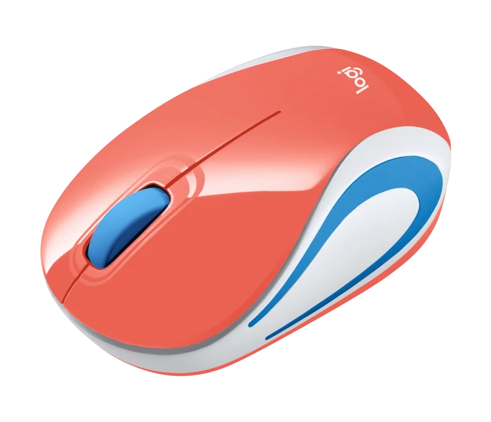 Mouse Logitech M187 Inalambrico Coral