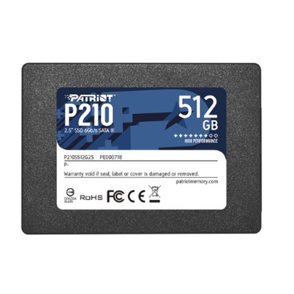 DISCO SOLIDO PATRIOT 512GB P210 SATA