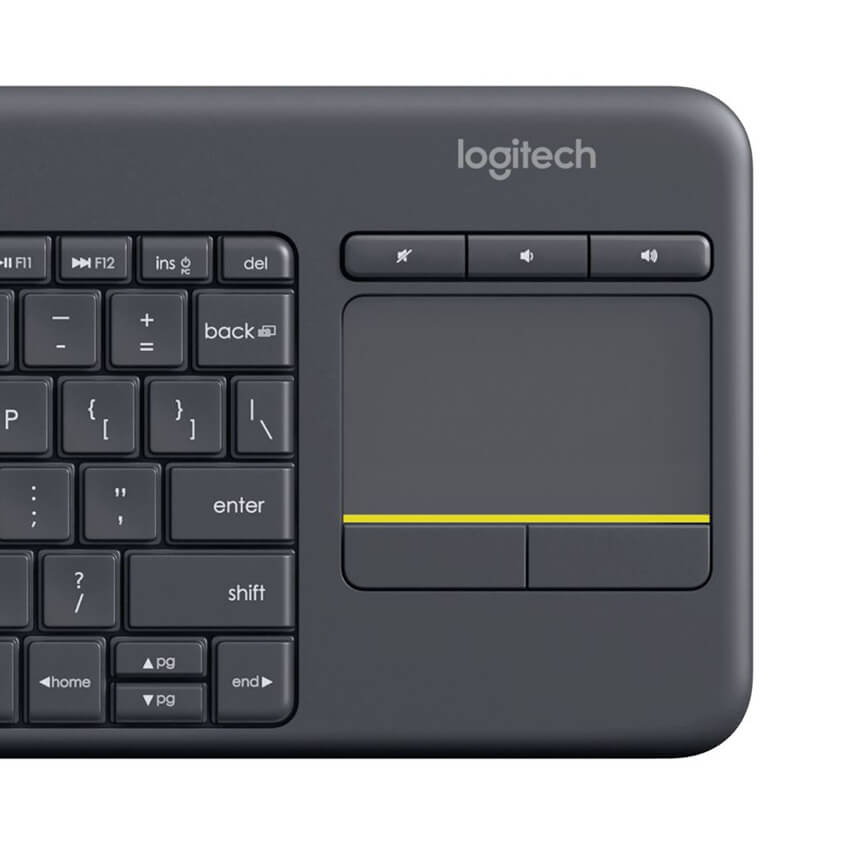 Teclado Logitech Touch K400 Plus Dark