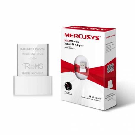 Adaptador Usb Wifi Mercusys By Tp-link Mw150us Nano 2.4ghz 150mbps