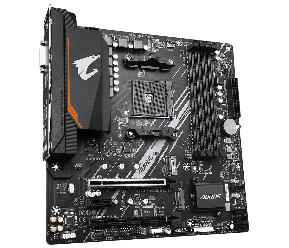 Mother Gigabyte B550m Aorus Elite Am4 Ddr4