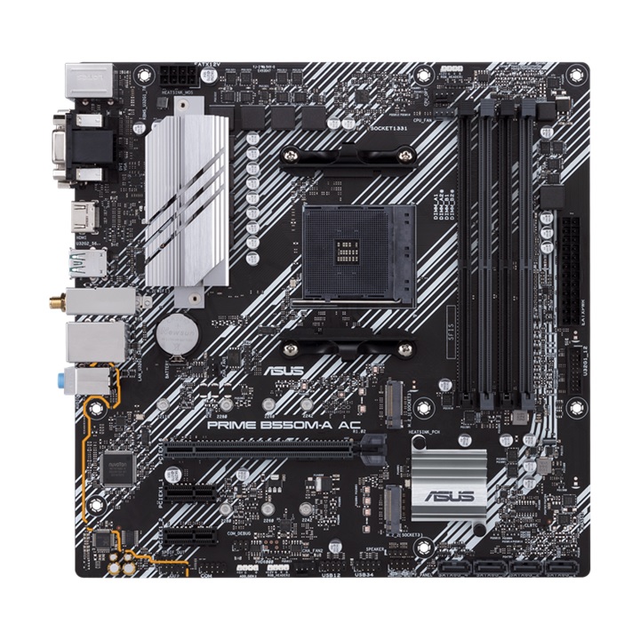 Mother Asus Prime B550m-a Ac Wifi Am4 Ddr4