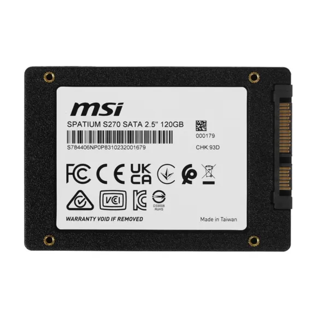 Disco Ssd Msi 240gb Spatium S270 Sata 2.5