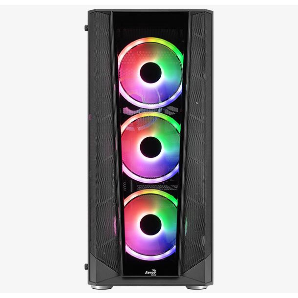 Gabinete Aerocool Prism-g-bk-v3 (4 X Argb Fan)