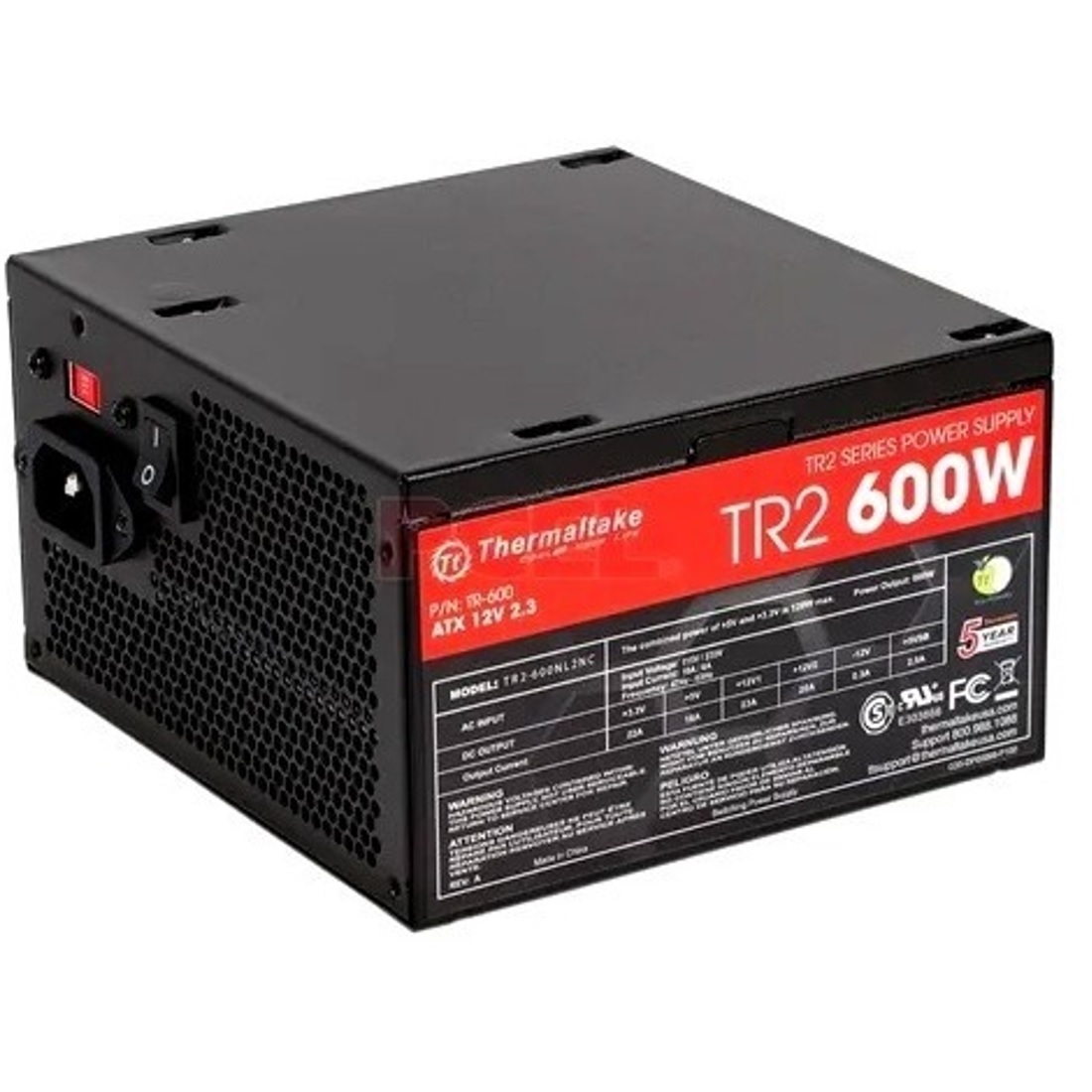 Fuente Thermaltake 600w Tr2 Gaming