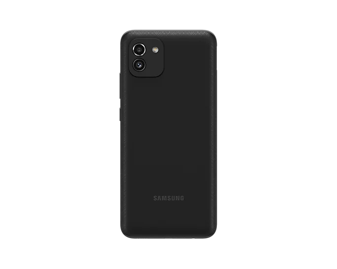 Celular Samsung A03. 48 Mp. 64 Gb. Negro