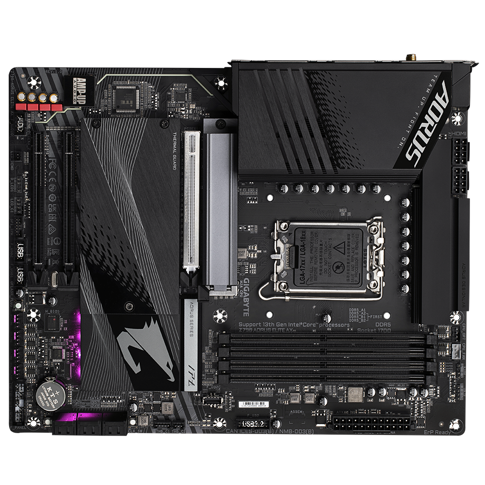Mother Gigabyte Z790 Aorus Elite Ax Lga1700 Ddr5