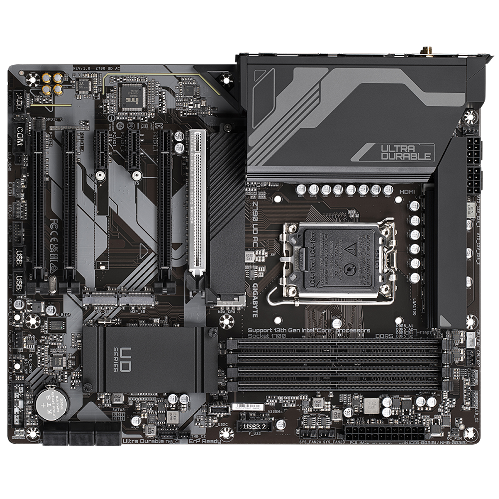 Mother Gigabyte Z790 Ud Ac Lga1700 Ddr5