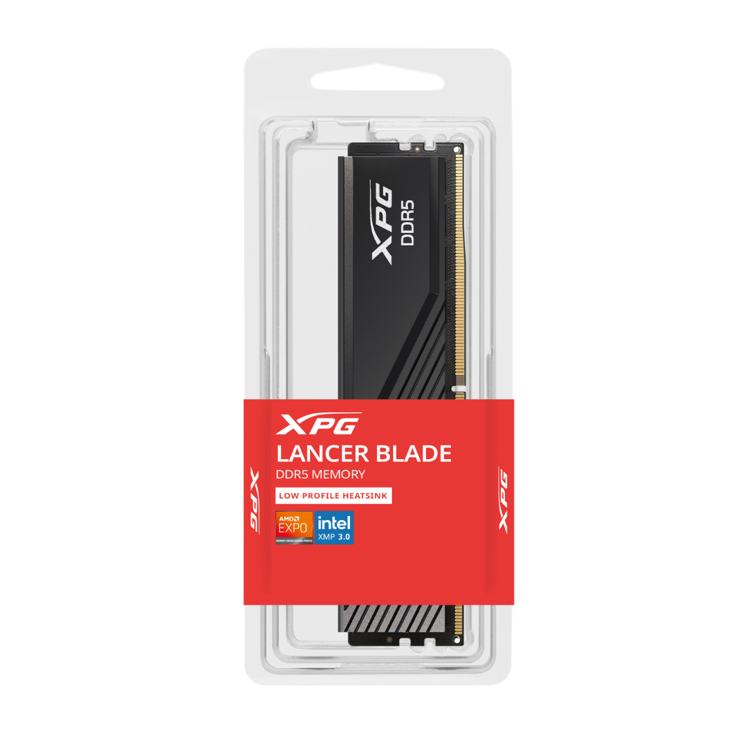 Memoria Ram Xpg Ddr5 16gb (1x16)  Lancer Blade Black 6000mhz Cl30